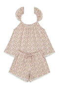 Indah Wing Sleep Set - Floret Pink