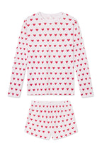 Long Sleeve Top and Shorts Pajama Set